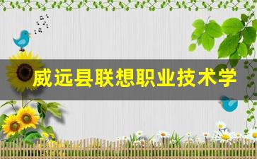 威远县联想职业技术学校2024年录取分数(威远联兴电脑学校)