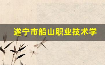 遂宁市船山职业技术学校2024年录取分数(遂宁船山职业学校招生)
